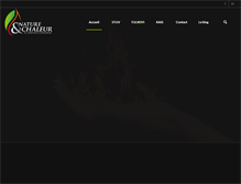 Tablet Screenshot of nature-et-chaleur.fr